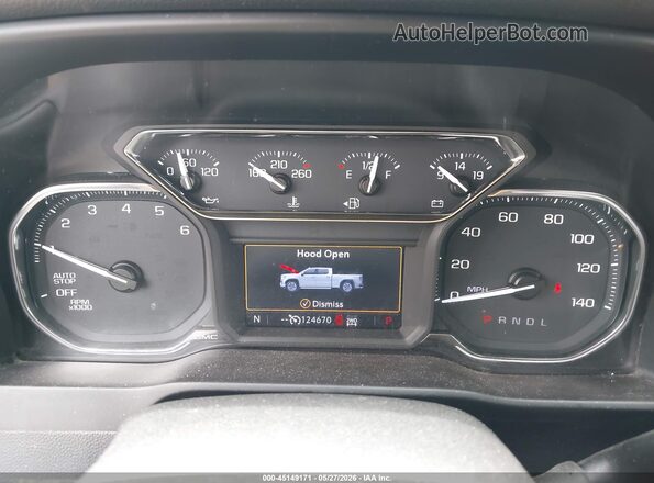 3GTU9BED0KG141308 2019 GMC SIERRA Blue უკანა სავარძლების ხედი