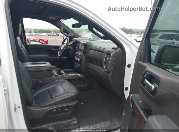 3GTU9FEL4LG356156 2020 GMC SIERRA White წინა სალონის ხედი