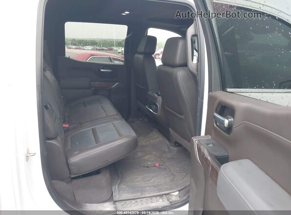 3GTU9FEL4LG356156 2020 GMC SIERRA White VIN კოდის სტიკერის ხედი