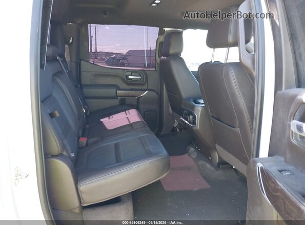3GTU9FEL4LG448187 2020 GMC SIERRA White VIN კოდის სტიკერის ხედი