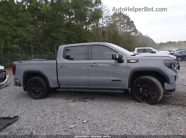 3GTUUCE84RG318296 2024 GMC SIERRA Gray Вид щитка приладів