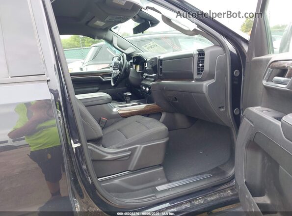 3GTUUCED8RG376084 2024 GMC SIERRA Black წინა სალონის ხედი