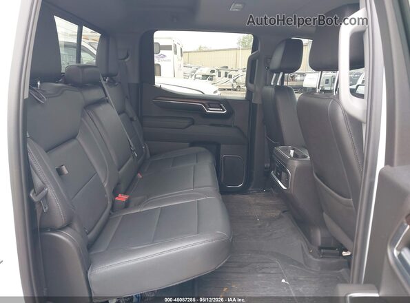 3GTUUDED5NG660496 2022 GMC SIERRA White Widok naklejki z numerem VIN