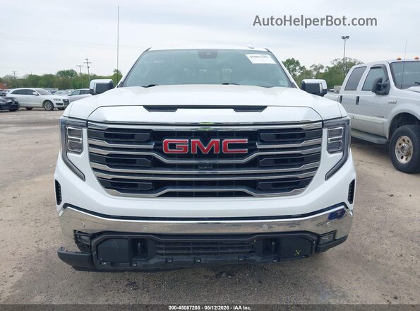 3GTUUDED5NG660496 2022 GMC SIERRA White Widok wnętrza z tyłu