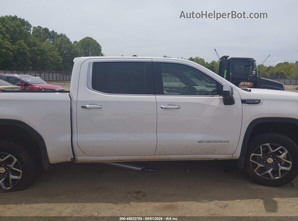 3GTUUDED6SG226504 2025 GMC SIERRA White Вид задньої частини салону