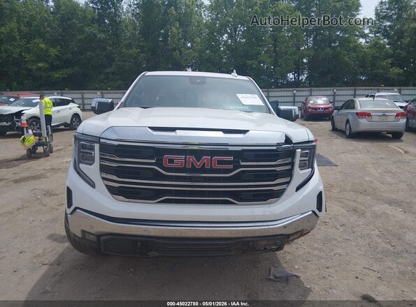 3GTUUDED6SG226504 2025 GMC SIERRA White Вид щитка приладів