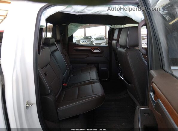 3GTUUGE81PG348067 2023 GMC SIERRA White VIN կոդի պիտակի տեսք