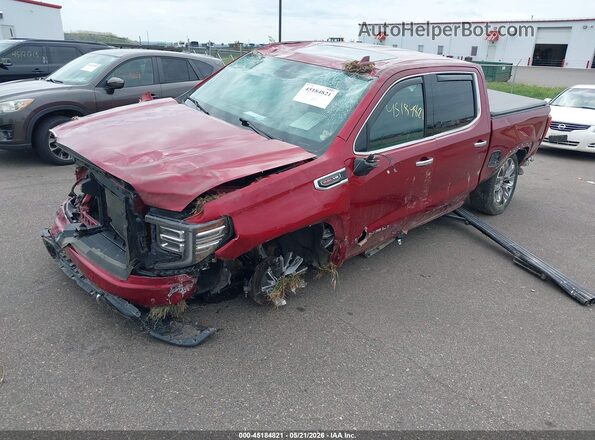 3GTUUGEL2PG176698 2023 GMC SIERRA Красный Передняя левая четверть