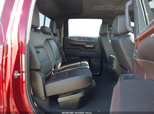 3GTUUGEL4NG602811 2022 GMC SIERRA Red VIN կոդի պիտակի տեսք