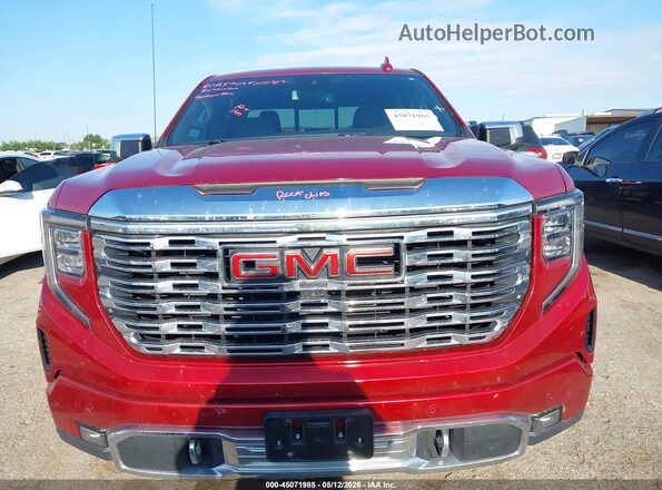 3GTUUGEL4NG602811 2022 GMC SIERRA Red Սարքավորումների վահանակի տեսք