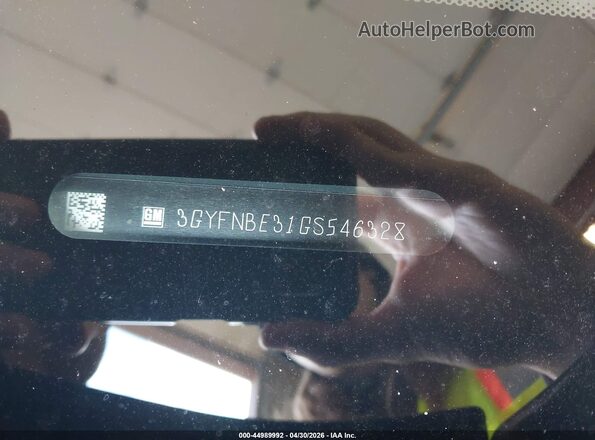 3GYFNBE31GS546328 2016 CADILLAC SRX Blue Engine compartment view