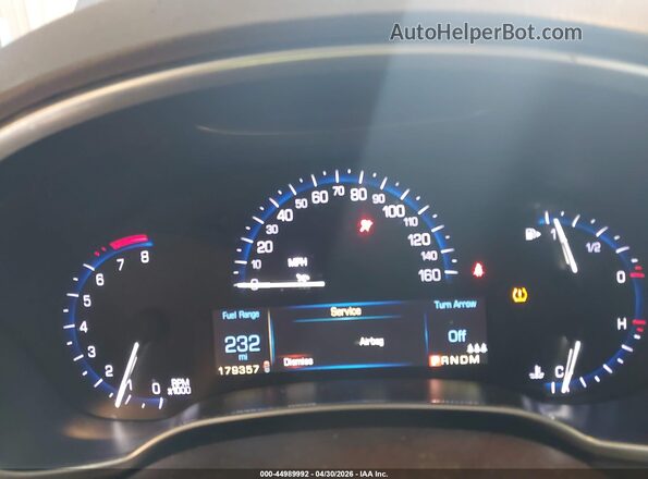 3GYFNBE31GS546328 2016 CADILLAC SRX Blue Rear seats view
