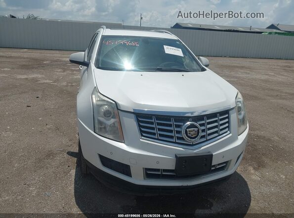 3GYFNBE32GS558939 2016 CADILLAC SRX Белый Вид щитка приборов