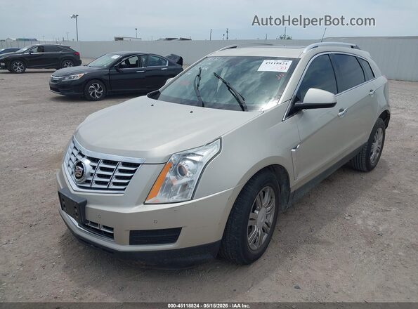 3GYFNBE34GS553841 2016 CADILLAC SRX Золотой Передняя левая четверть