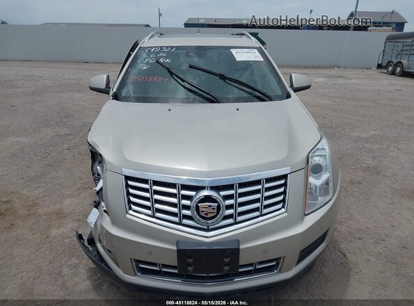3GYFNBE34GS553841 2016 CADILLAC SRX Золотой Вид панели приборов