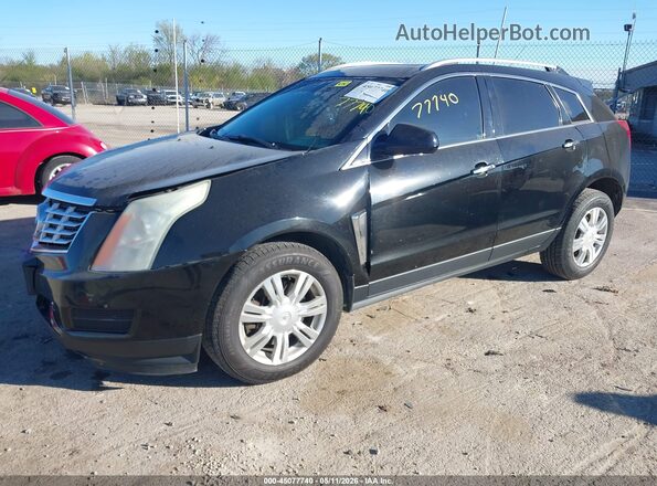 3GYFNBE34GS554780 2016 CADILLAC SRX Black Առջևի ձախ երեք քառորդ տեսարան