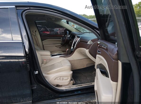 3GYFNCE36GS570744 2016 CADILLAC SRX Черный Вид салона спереди