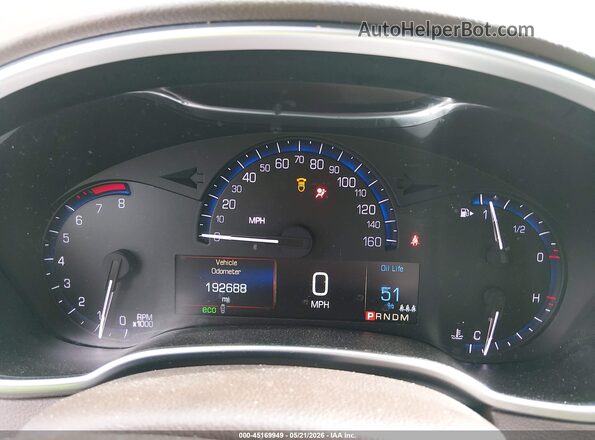 3GYFNCE36GS570744 2016 CADILLAC SRX Черный Вид задних сидений