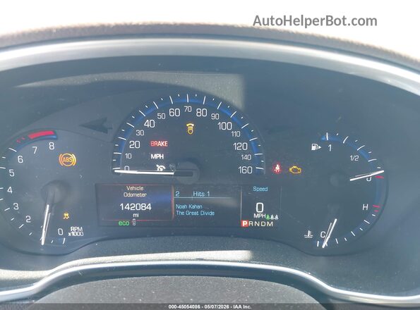 3GYFNCE3XGS582010 2016 CADILLAC SRX White Հետևի նստատեղերի տեսք