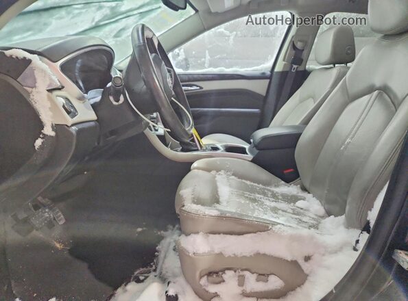 3GYFNEE30GS572565 2016 CADILLAC SRX Черный Вид салона спереди
