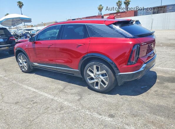 3GYK3BMRXSS267902 2025 CADILLAC OPTIQ Красный Задняя правая четверть