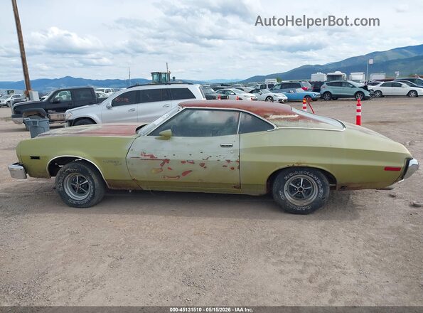 3H35Q199352       1973 FORD GRAN TORINO Зеленый Панорамный вид салона 360°