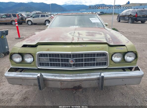 3H35Q199352       1973 FORD GRAN TORINO Зеленый Вид щитка приборов