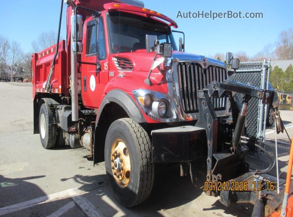 3HAWDSTR2JL324877 2018 INTERNATIONAL 7000 Red Vista trasera