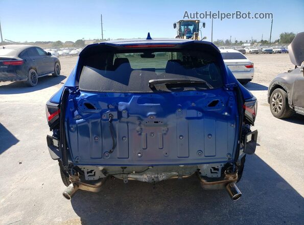 3HDSA1H52SM702153 2025 ACURA ADX Blue Вид ззаду