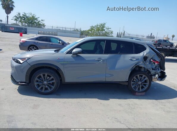 3HDSA1H53SM707376 2025 ACURA ADX Gray Панорамний вид салону 360°