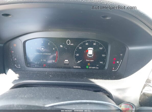 3HDSA2H39SM701425 2025 ACURA ADX Blue Vista de los asientos traseros
