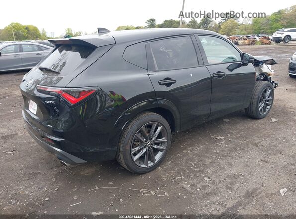 3HDSA2H53SM707898 2025 ACURA ADX Black Tył prawy