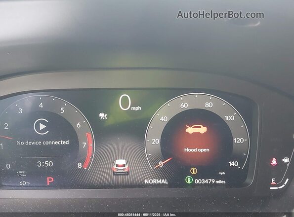 3HDSA2H53SM707898 2025 ACURA ADX Black Widok tylnych siedzeń