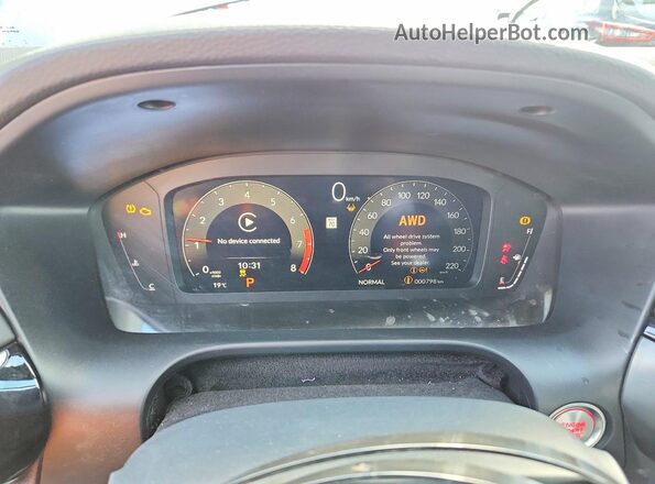 3HDSA2H54TM100183 2026 ACURA ADX Gray Սարքավորումների վահանակի տեսք