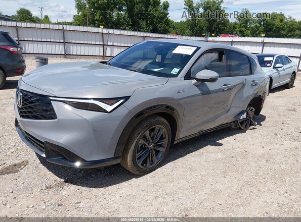 3HDSA2H58SM711915 2025 ACURA ADX Gray Vista tres cuartos delantera izquierda
