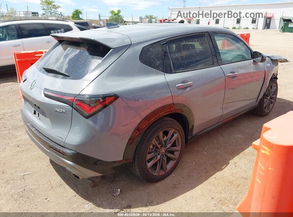 3HDSA2H5XSM700513 2025 ACURA ADX Pewter Rear right