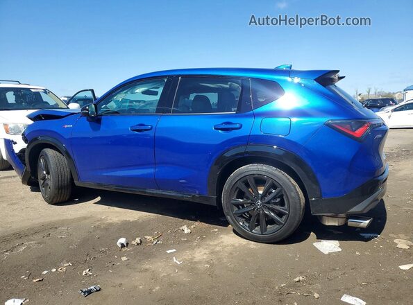 3HDSA2H74SM716899 2025 ACURA ADX Blue უკანა მარცხენა