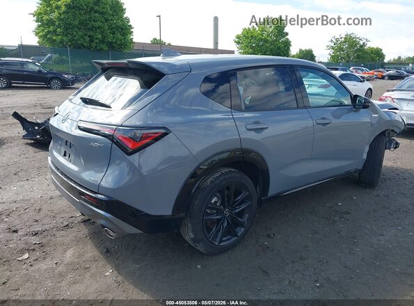3HDSA2H77SM711678 2025 ACURA ADX Gray Հետևի աջ