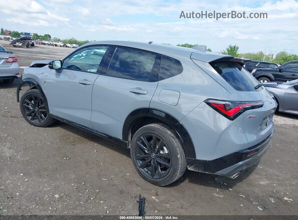 3HDSA2H77SM711678 2025 ACURA ADX Gray Հետևի ձախ