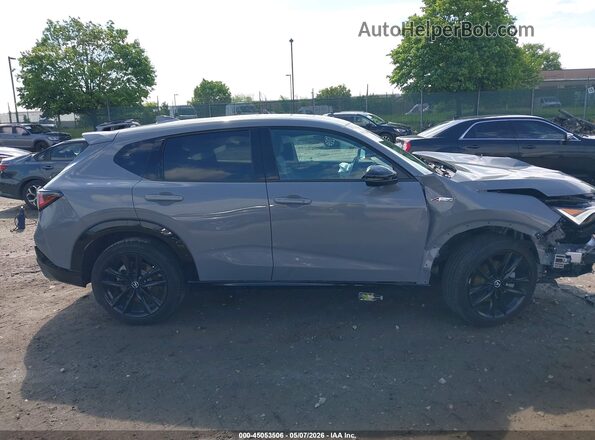 3HDSA2H77SM711678 2025 ACURA ADX Gray Սալոնի հետևի տեսք