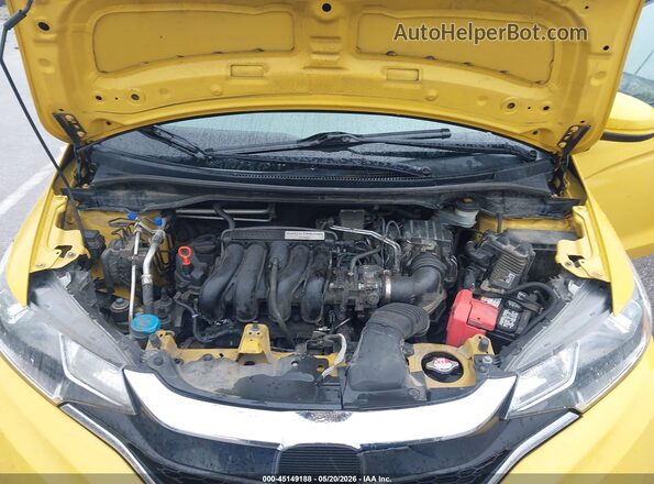 3HGGK5G63JM732462 2018 HONDA FIT Желтый Вид сзади