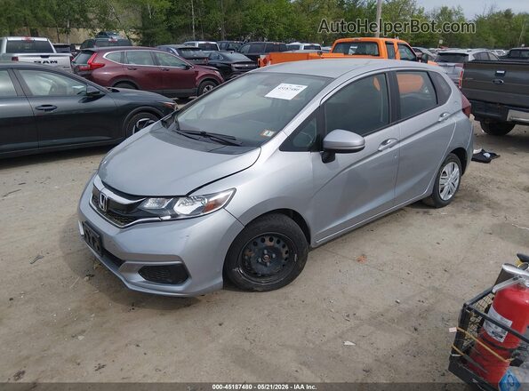 3HGGK5H41KM735438 2019 HONDA FIT Silver Front left