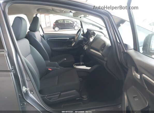 3HGGK5H41LM715482 2020 HONDA FIT Black Front interior view