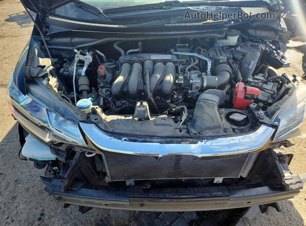 3HGGK5H41LM732850 2020 HONDA FIT Black Widok wnętrza z tyłu