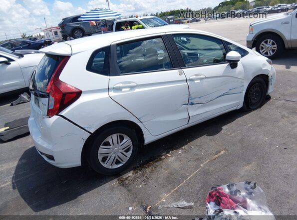 3HGGK5H45JM702831 2018 HONDA FIT White Задня права чверть