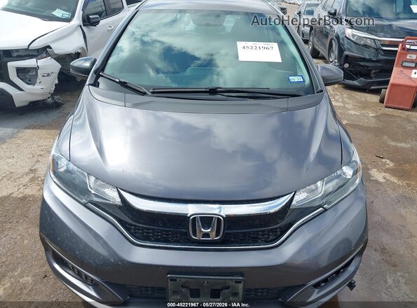 3HGGK5H45LM704176 2020 HONDA FIT Gray Instrument cluster view