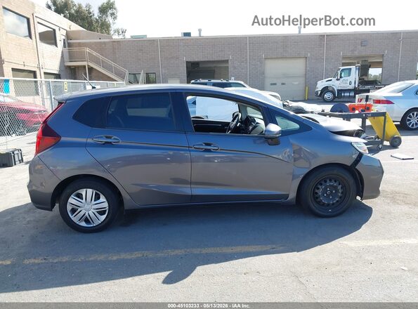 3HGGK5H47LM707483 2020 HONDA FIT Gray Rear interior view