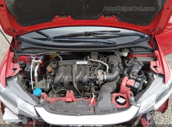 3HGGK5H48JM728145 2018 HONDA FIT Red Widok z tyłu