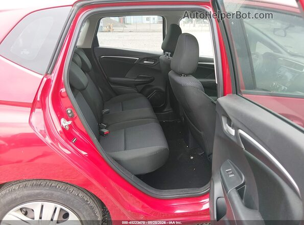 3HGGK5H48JM728145 2018 HONDA FIT Red Widok naklejki z numerem VIN
