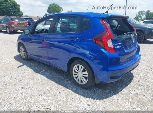 3HGGK5H49JM704341 2018 HONDA FIT Blue Հետևի ձախ